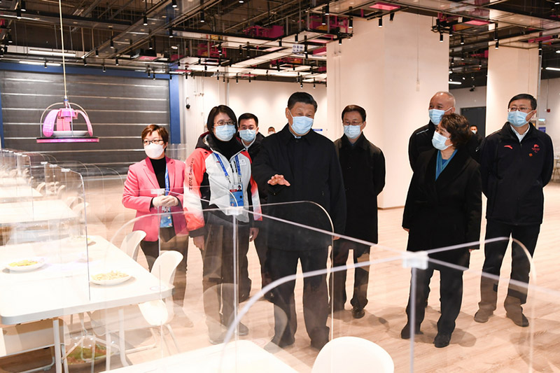 Си Цзиньпин Бейж??дег? ?ыс?ы Олимпиада мен Паралимпиада ойындарыны? дайынды? барысын тексерд?