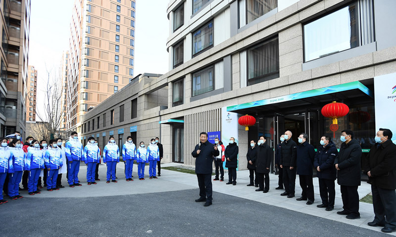 Си Цзиньпин Бейж??дег? ?ыс?ы Олимпиада мен Паралимпиада ойындарыны? дайынды? барысын тексерд?