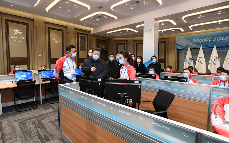 Си Цзиньпин Бейж??дег? ?ыс?ы Олимпиада мен Паралимпиада ойындарыны? дайынды? барысын тексерд?