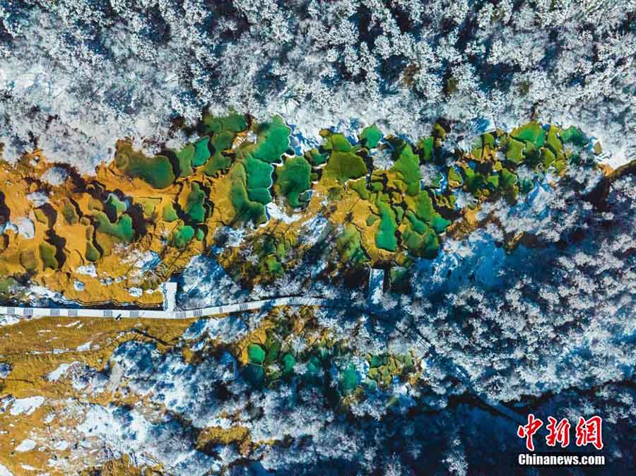 Сычуань ?лкес?н?? Хуанлун ???р? ал?аш?ы ?ардан кей?н ?Ертег? ?лем?не? айналды