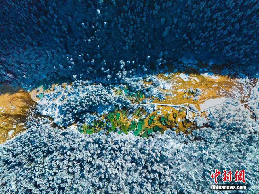 Сычуань ?лкес?н?? Хуанлун ???р? ал?аш?ы ?ардан кей?н ?Ертег? ?лем?не? айналды