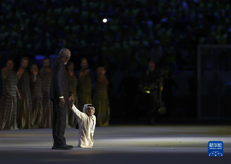 ?атарда 2022 жыл?ы футболдан ?лем чемпионатыны? ашылу салтанаты ?тт?