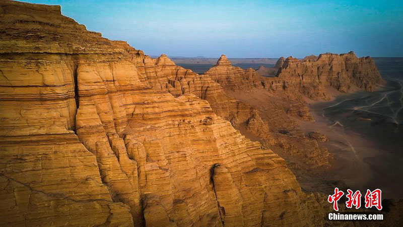 Шы?жа? ??мыл ?аласында?ы Ядан жер бедер? керемет к?р?н?с ?алыптастырды