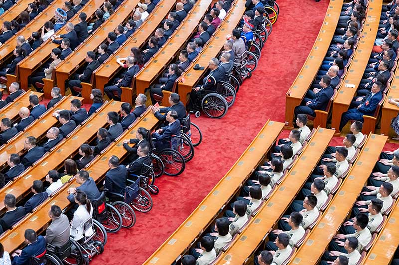 Бейж??де ?ытай м?гедектер б?рлест?г?н?? мемлекетт?к сег?з?нш? ??рылтайы ашылды