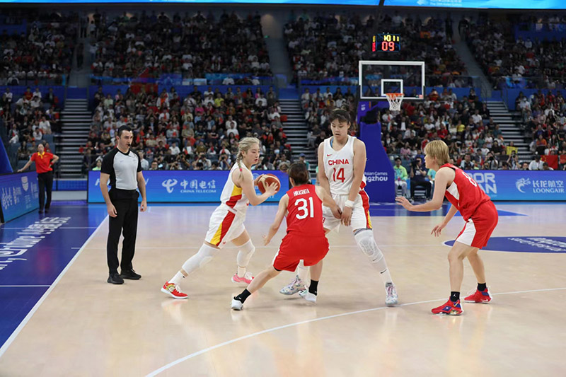 ?ытайды? ?йелдер баскетбол ??рамасы Азия ойындарында алтын медаль же??п алды