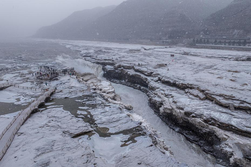 Хуанхэ ?зен? Хукоу сар?ырамасында 2024 жыл?ы ал?аш?ы ?ар жауды