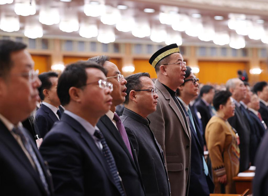 Т?ра?а Си Цзиньпин CPPCC XIV ?лтты? комитет?н?? ек?нш? сессиясыны? жабылу жиынына ?атысты