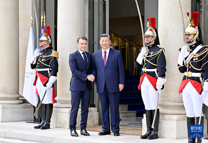 Т?ра?а Си Цзиньпин Франция Президент? Э.Макронмен ж?не Еуропалы? Комиссияны? Президент? Урсула фон дер Ляйенмен ?шжа?ты кездесу ?тк?зд?