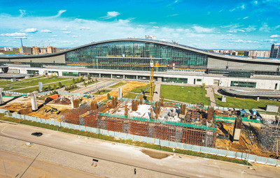 ?аза?станда?ы Астана же??л рельс? жобасы орны?ты салынып жатыр