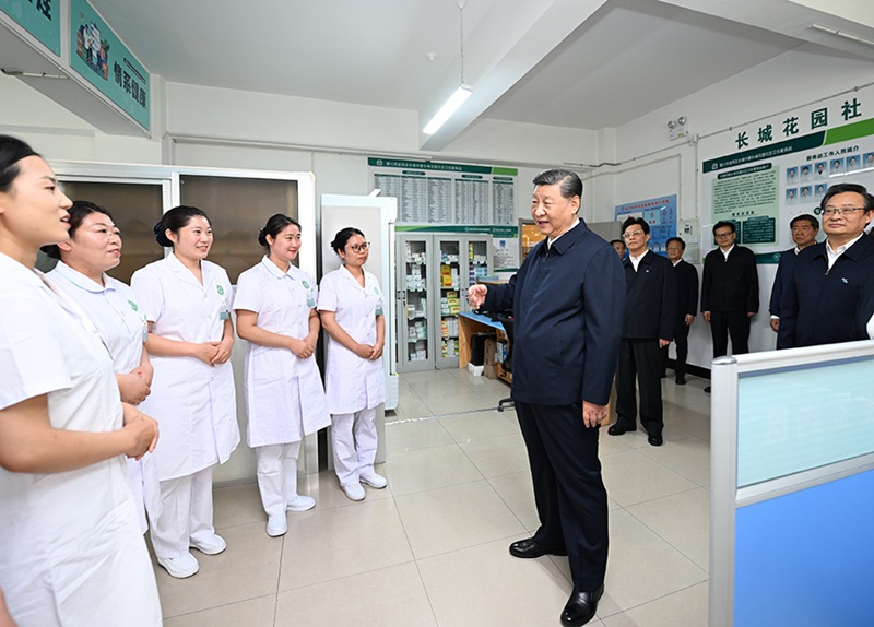 Си Цзиньпин??ызметт?к тексер?спен?Нинся?а?барды