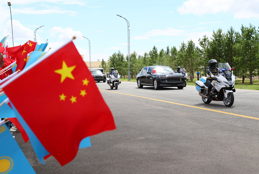 Си Цзиньпин Астана?а жетт?