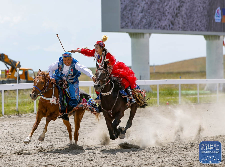 Этникалы? азшылы?тар?а арнал?ан 12-?нш? ?лтты? д?ст?рл? спортты? кездесуд?? ат ?ст? ойындары Мо???лк?реде басталды