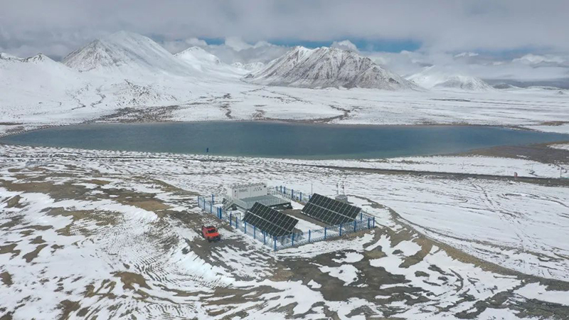 5287,71 метр! ?ытайда е? би?кт?ктег? жасанды жолмен ауа райына ы?пал жасайтын ба?ылау платформасы салынды