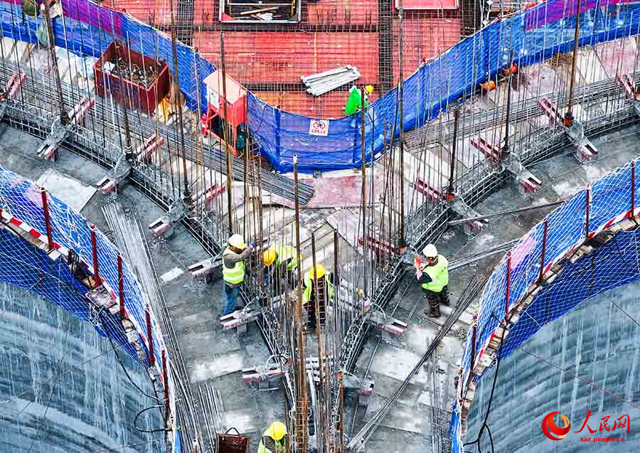 Ляньюньган, Цзянсу: ?Те??з асты? ?оймасы? жобасы б?р?нш? кезе??н?? ??рылысы жеделдет?лд?