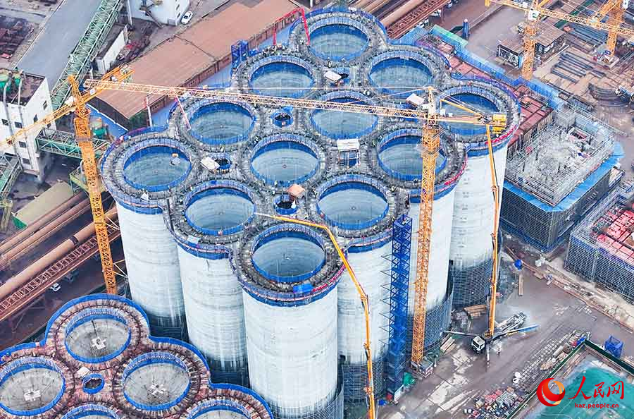 Ляньюньган, Цзянсу: ?Те??з асты? ?оймасы? жобасы б?р?нш? кезе??н?? ??рылысы жеделдет?лд?