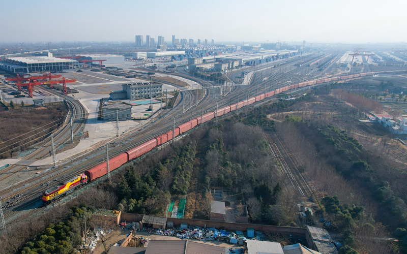 ??ытайда жасал?ан? тауарлы? автомобиль экспортты? пойыздарыны? саны 5000-?а жетт?