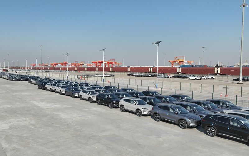 ??ытайда жасал?ан? тауарлы? автомобиль экспортты? пойыздарыны? саны 5000-?а жетт?