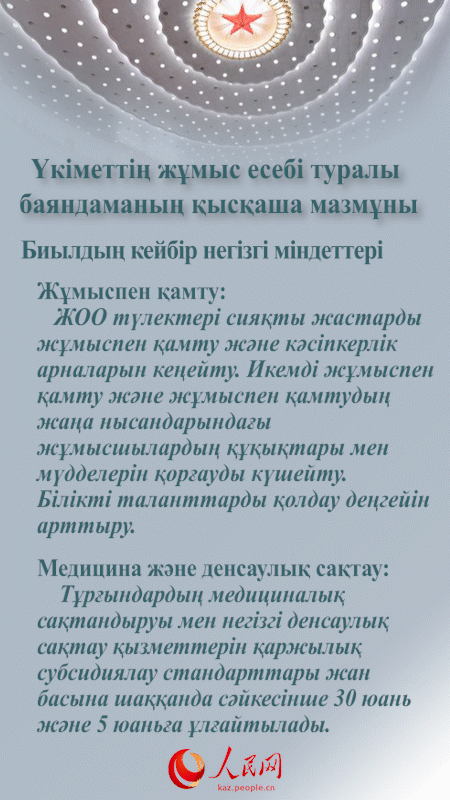 Ек? сессия: ?к?метт?? ж?мыс есеб? туралы баяндаманы? ?ыс?аша мазм?ны