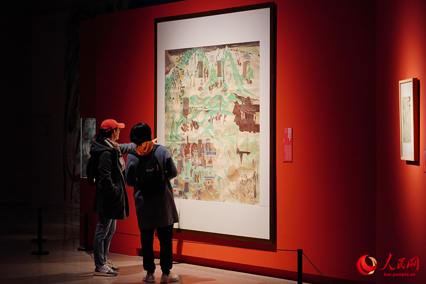 ?ытайды? ?лтты? ?нер м?ражайында ?Ганьсу ж?бек жолы ?нер?н?? ?азыналары? к?рмес? ашылды