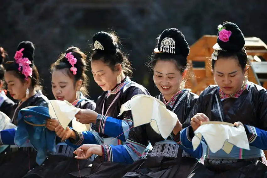 Гуйчжоуда?ы Дун этникалы? ауылын жандандыруды? жа?а к?р?н?с?