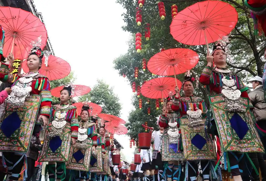 Гуйчжоуда?ы Дун этникалы? ауылын жандандыруды? жа?а к?р?н?с?