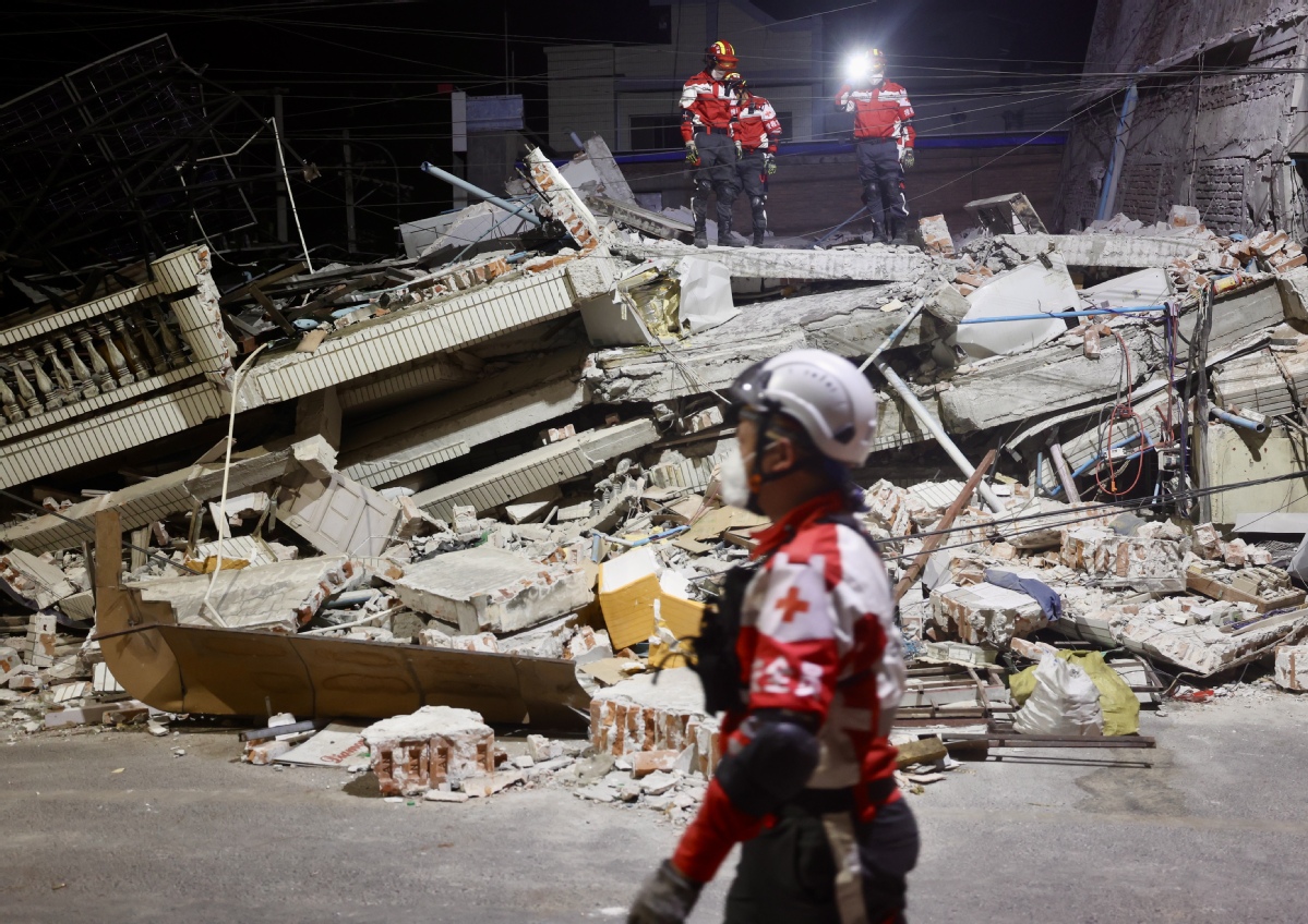 ?ытай ??т?ару тобы Мьянманы? жер с?лк?н?с?нен зардап шеккен аудандарында к?н?-т?н? то?таусыз ??т?ару ж?мыстарын ж?рг?зд?