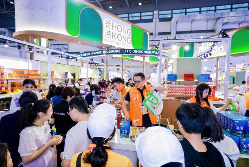 ?ытайды? 5-?нш? Халы?аралы? т?тыну тауарлары к?рмес?н?? Сянган С?н павильоны ашылды