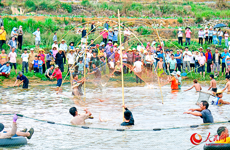 Юньнань Майтрея ?аласында?ы д?ст?рл? балы? аулау