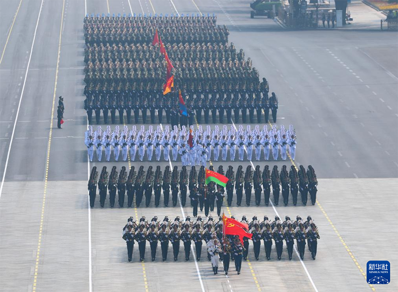 Бейж??де ?ытай хал?ыны? Жапон?а ?арсы со?ыста?ы же??с? мен Д?ниеж?з?л?к антифашист?к со?ыста?ы же??с?н?? 80 жылды?ына арнал?ан еске алу жиналысы ?тт?