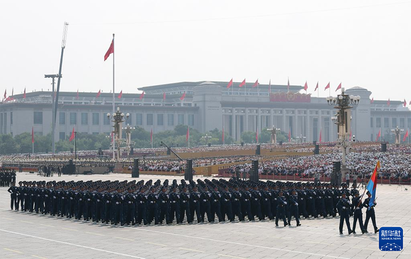 Бейж??де ?ытай хал?ыны? Жапон?а ?арсы со?ыста?ы же??с? мен Д?ниеж?з?л?к антифашист?к со?ыста?ы же??с?н?? 80 жылды?ына арнал?ан еске алу жиналысы ?тт?